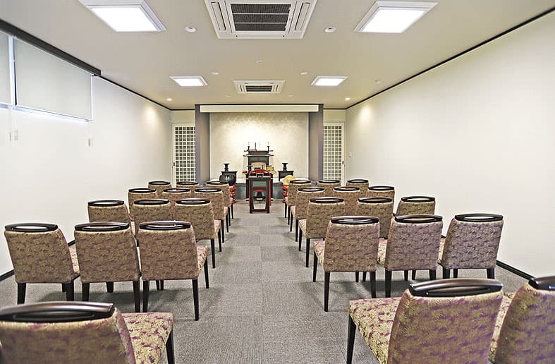 川井聖苑　法要施設