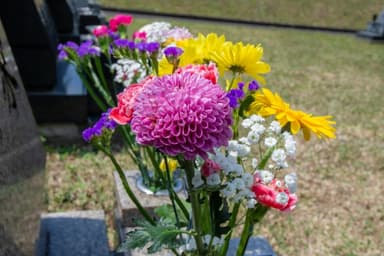 お盆はお墓参りに行こう｜お墓に供える花の種類・選び方