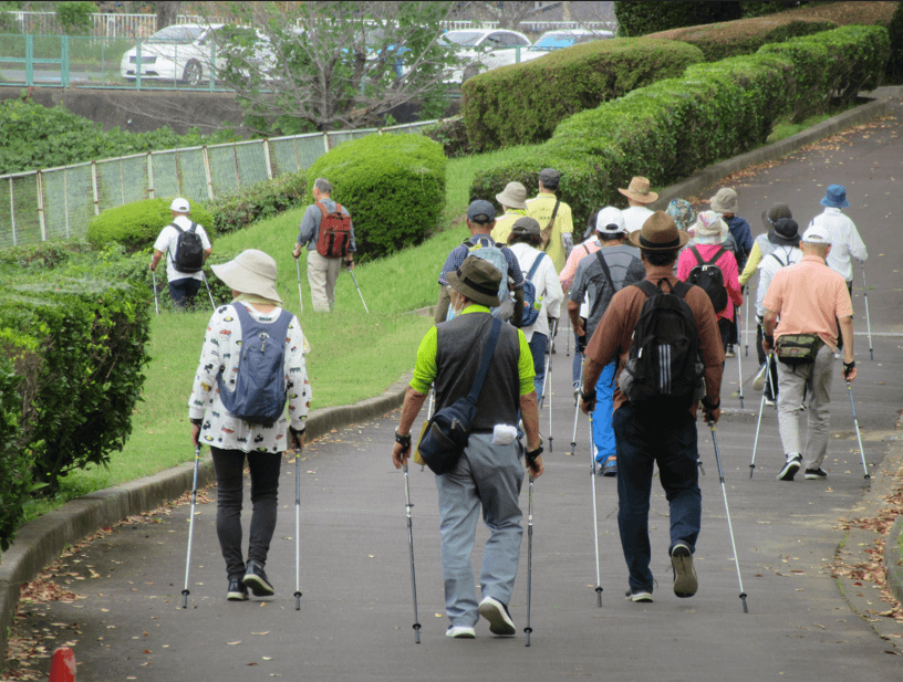 成田市 ノルディックウォーキング